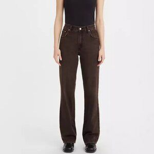 Levi's Premium Baggy Boot Red wash jeans